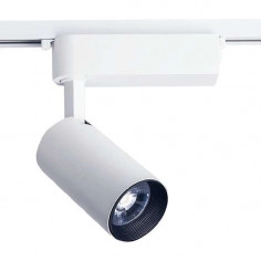 Reflektorowa LAMPA sufitowa PROFILE IRIS 9008 Nowodvorski OPRAWA reflektorek LED 30W 3000K do systemu szynowego 1-fazowego biał