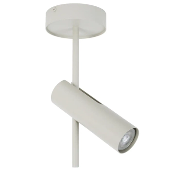 Sufitowa lampa z regulacją Leda 1 41143 metalowa szara beżowa