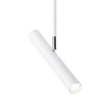 Reflektorowa LAMPA sufitowa YABU 7705 Shilo regulowana OPRAWA tuba do szynowego systemu 3-fazowego biała