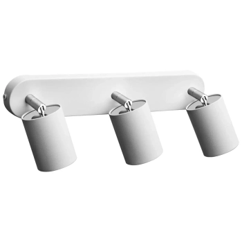 Listwa LAMPA ścienna EYE SPOT 6016 Nowodvorski metalowa OPRAWA kinkiet reflektorki regulowane białe