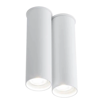 Sufitowa LAMPA tuby ARIDA 7012 Shilo natynkowy downlight biały