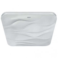 Plafon LAMPA sufitowa KLARA 03618 Ideus łazienkowa OPRAWA kwadratowa LED 48W 4000K we wzory IP44 biała