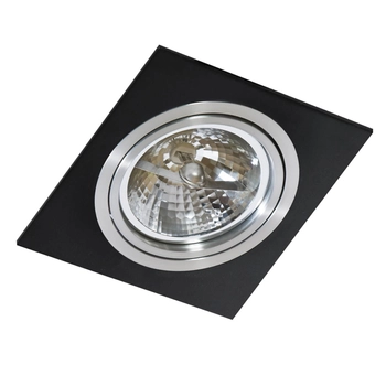 Regulowane oczko wpuszczane Siro AZ0769 Azzardo czarna aluminium