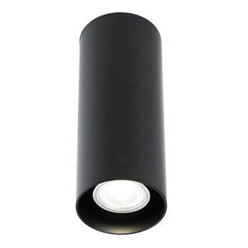 Sufitowa LAMPA okrągła KOBE 1172 Shilo natynkowy downlight metalowa tuba czarna