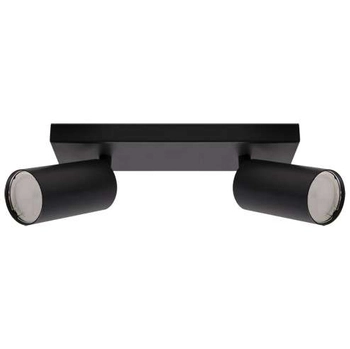 LAMPA sufitowa MANAM 03764 Ideus regulowana OPRAWA metalowe tuby reflektorki na listwie czarne