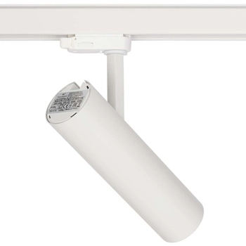 Regulowana LAMPA sufitowa MILO 8765 Nowodvorski okrągła OPRAWA metalowa LED 15W 4000K do systemu szynowego 3 - fazowego biała