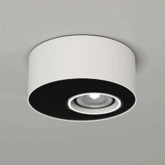 LAMPA sufitowa TOKI 7027 Shilo natynkowa OPRAWA DOWNLIGHT do łazienki okrągły biały