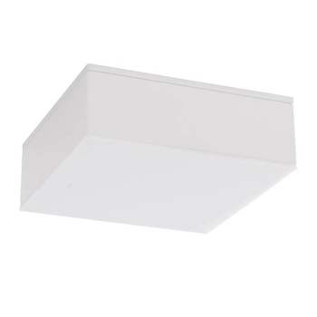 LAMPA sufitowa TOTTORI IL 8403 Shilo kwadratowa OPRAWA plafoniera LED 10W 4000K do łazienki natynkowa IP44 biała