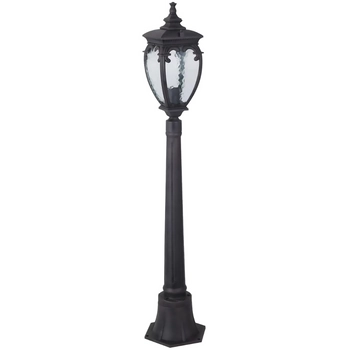 Latarnia zewnętrzna Fleur O414FL-01BZ1 stojąca brązowa