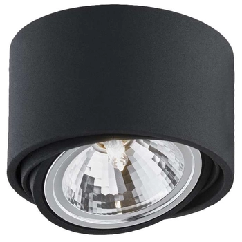 Natynkowa lampa sufitowa LUMOS 1 70254402 Kaspa spot metalowy czarny