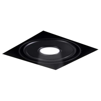 Sufitowe oczko KOMORO IL 3352 Shilo podtynkowa lampa regulowana LED 10W czarna