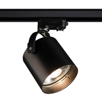 Reflektorowa LAMPA sufitowa TENRI 6616 Shilo regulowana OPRAWA tuba do szynowego systemu 3-fazowego czarna