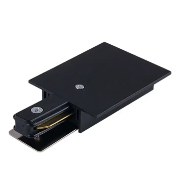 Zasilanie końcowe szynoprzewodu PROFILE RECESSED POWER END CAP 8973 Nowodvorski do 1-fazowej szyny podtynkowej 230V czarne