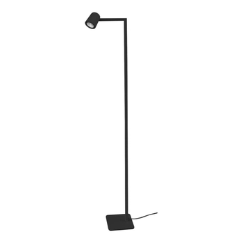 Podłogowa lampa do salonu Tokio LP-787/1F BK Light Prestige metalowa czarna