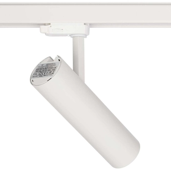 LAMPA sufitowa MILO 8766 Nowodvorski metalowa OPRAWA tuba LED 15W 3000K do systemu szynowego 3 - fazowego regulowana biała