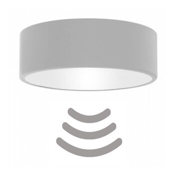 Plafon z czujnikiem ruchu Cleo 1307623600080 Temar okrąg szara