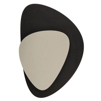Naścienna lampa Pedra 40867 LED 7W 3000K do jadalni czarna szara