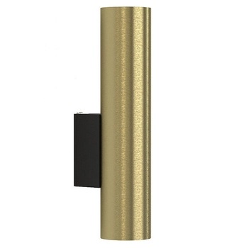 Minimalistyczna LAMPA ścienna EYE WALL 8074 Nowodvorski metalowa tuba kinkiet mosiądz czarny
