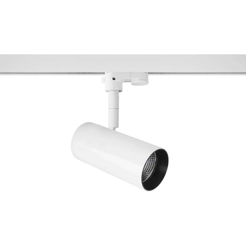 LAMPA sufitowa KANDEZ SA-2501+HT4-413A/WL-WW/70 Italux metalowa OPRAWA LED 25,5W 3000K do systemu szynowego 3-fazowego biała