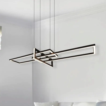 Nowoczesna lampa SALINAS 320310332 czarna LED 34W 3000K 150cm