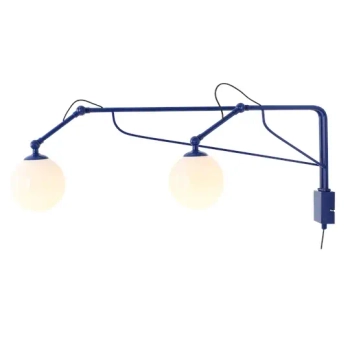 Kierunkowy kinkiet ścienny SOHO 1105D25 z regulacją kobaltowy