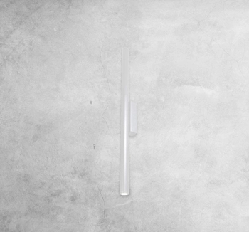 LAMPA ścienna KOSAME 4487 Shilo metalowa OPRAWA tuba downlight biały