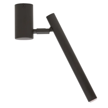 Lampa z regulacją sufitowa Sopel 41473 metalowa tubka ciemnoszary