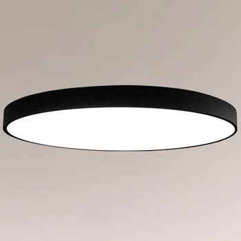 LAMPA sufitowa NUNGO 6000 Shilo metalowa OPRAWA plafon LED 11W 3000K okrągły czarny