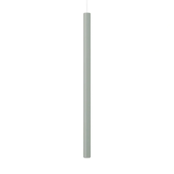 Podłużna wisząca lampa SOPEL szałwiowa 1xG9 tubka do sypialni 41825