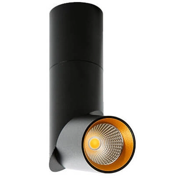 Sufitowa lampa kierunkowa Santos AZ2416 LED 12W 3000K czarna złota