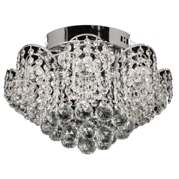 Lampa sufitowa VEN W-E 0880/7 LED 7W krople kryształowa przezroczysta