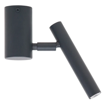 Biurowa lampa sufitowa Sopel 41470 ruchoma tubka grafitowa