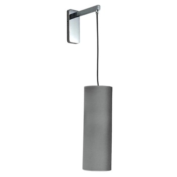 Kinkiet ścienny Almeria AZ2613 Azzardo tubka rurka do sypialni szara