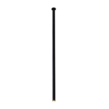 Wpuszczana LAMPA sufitowa ALHA T 9073 Shilo metalowa OPRAWA do zabudowy sopel tuba czarna