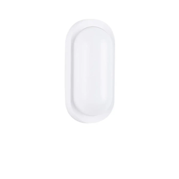 Zewnętrzna owalna lampa ścienna SOVANDO LE75251 LED 11W 3000K IP65 biała