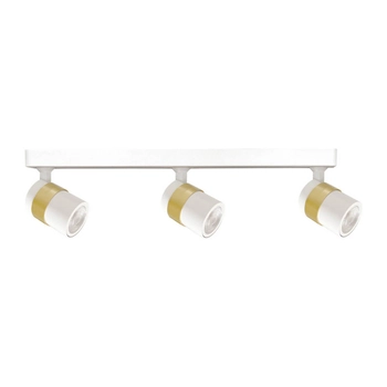 Sufitowa lampa reflektorki Antillo LP-770/3W WH regulowana nad wyspę metal biały złoty