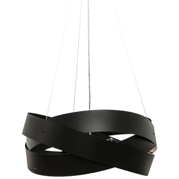 Lampa wisząca do jadalni Tornado 1118 Zumaline nad wyspę czarna OUTLET