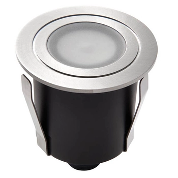 Okrągła lampa najazdowa Hayz 67361 LED 1,2W 6500K IP67 srebrny
