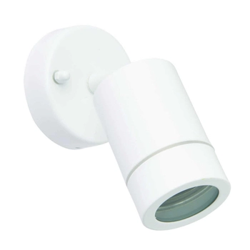 Zewnętrzna lampa Palin 75443 Saxby IP44 na ścianę biała