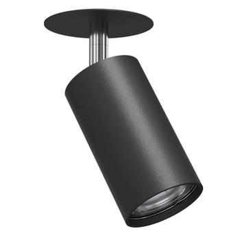 Reflektor podtynkowy Ace 3254 BROSline tuba regulowany czarny
