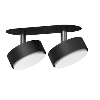 Reflektor ścienny Drop 3261 BROSline obrotowy wpust czarna