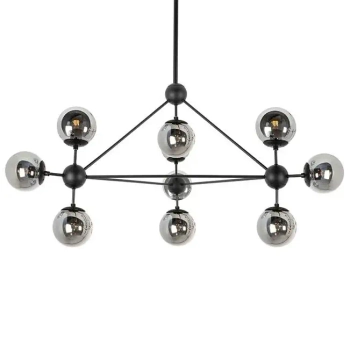 Lampa wisząca Astrifero MSE010100181 szklane kule czarne