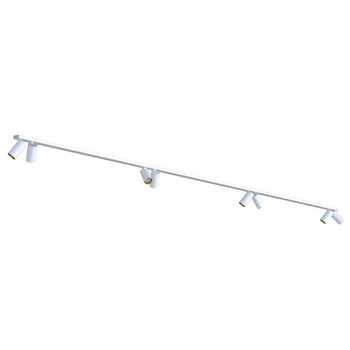 Sufitowa lampa kierunkowa Mono listwa do pokoju biała złota