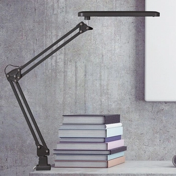 Industrialna lampka biurkowa RAUL 4419 z regulacją LED 6W 4000K czarna OUTLET