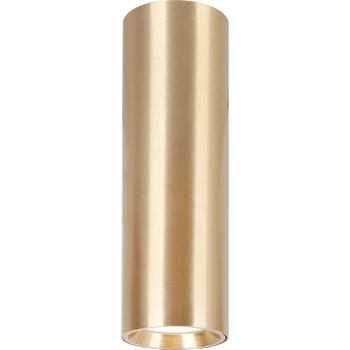 Podłużna lampa sufitowa GENESIS ML0386 tubka złota