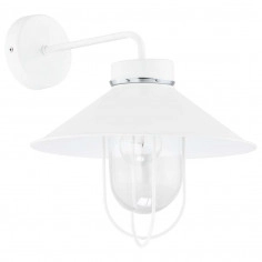 Kinkiet lampa ścienna ITAKA 3538 industrialna metalowa drut loft biały