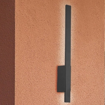 Ścienna LAMPA ogrodowa LETRA  DL142221460 Trio elewacyjna OPRAWA zewnętrzna LED 7,5W 3000K outdoor IP54 grafitowa