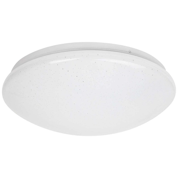 Plafon LAMPA sufitowa LUCAS 3937 Rabalux OPRAWA okrągła z efektem gwiazd LED 18W 4000K biała