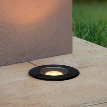 Gruntowa lampa zewnętrzna Biltin 11801/01/30 okrągły wpust czarny outlet