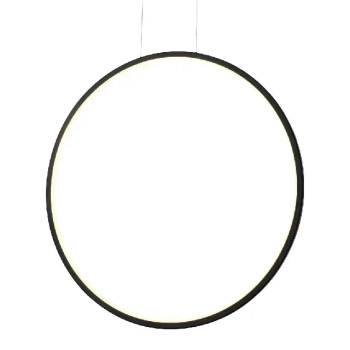 Wisząca lampa ring Loop S PL0119-65-CCT-BK LED 28W CCT IP44 czarny